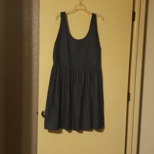 Chambray summer dress